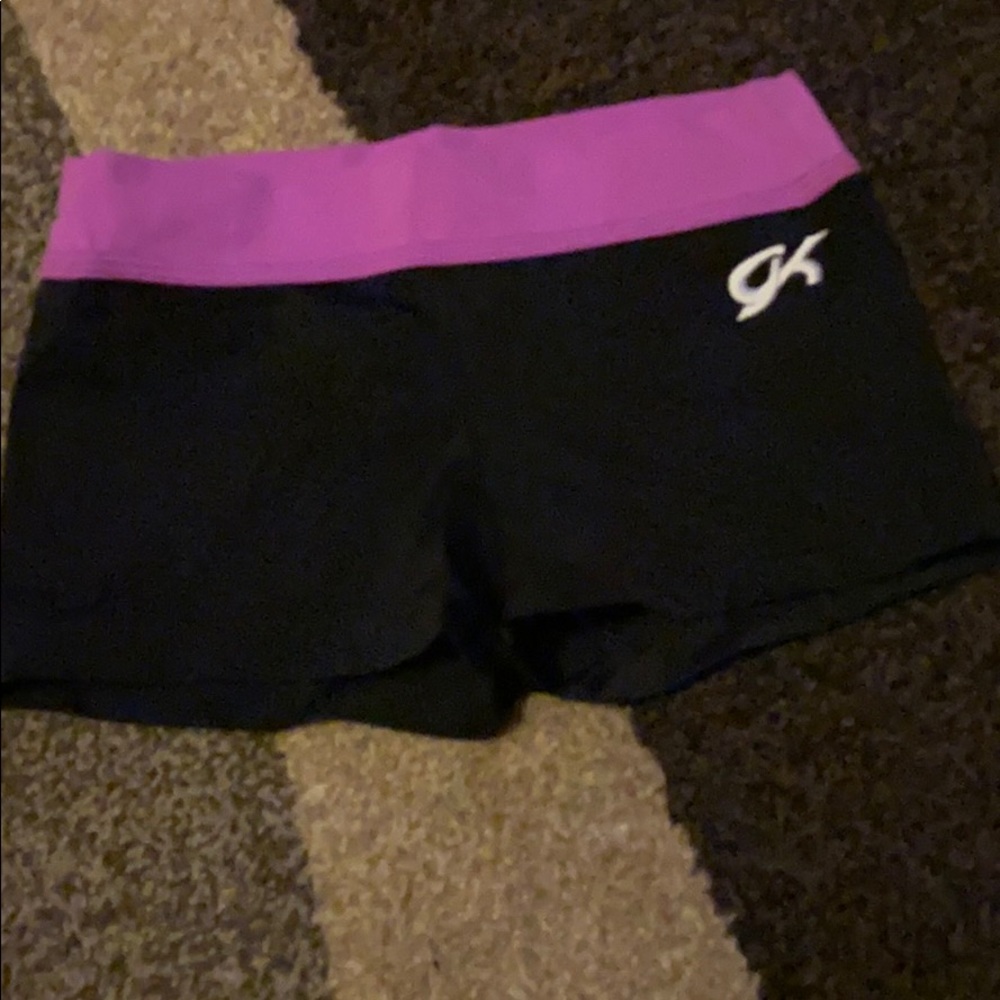 Gk spandex gymnastics shorts